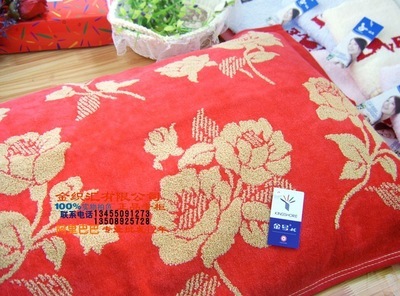 金號(hào)毛巾 正品 純棉無捻割絨大紅玫瑰婚慶枕巾G2037W - 金號(hào)毛巾 正品 純棉無捻割絨大紅玫瑰婚慶枕巾G2037W廠家 - 金號(hào)毛巾 正品 純棉無捻割絨大紅玫瑰婚慶枕巾G2037W價(jià)格 - 臨清市金織匯紡織品購銷 - 